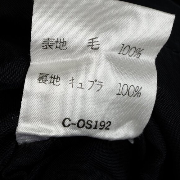 Thierry Mugler Vintage Black Wool Pencil Skirt - Picture 7 of 8